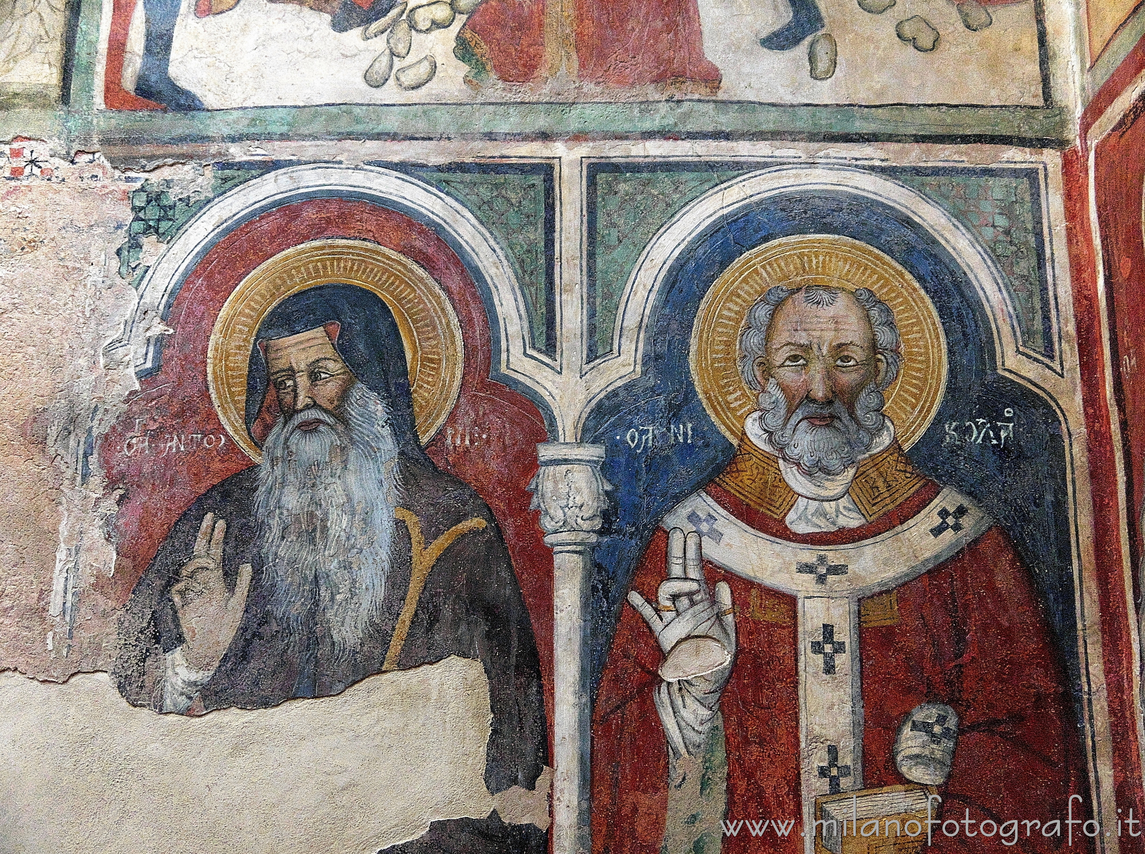 Soleto (Lecce, Italy) - Byzantine and catholic priests side by side in the Church of Santo Stefano